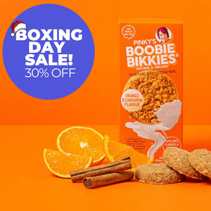 30% OFF Boobie Bikkies - Orange & Cinnamon BOXING DAY SALE